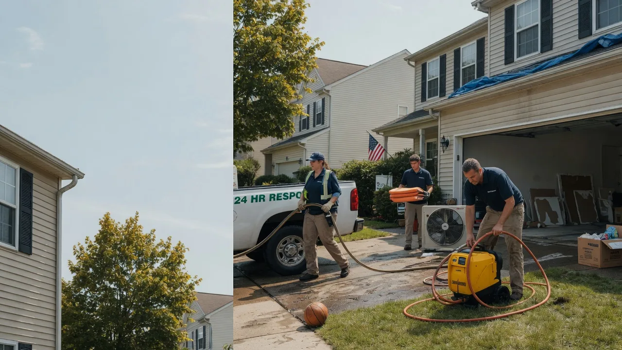 Emergency Water Damage Restoration in Pesotum, IL near me